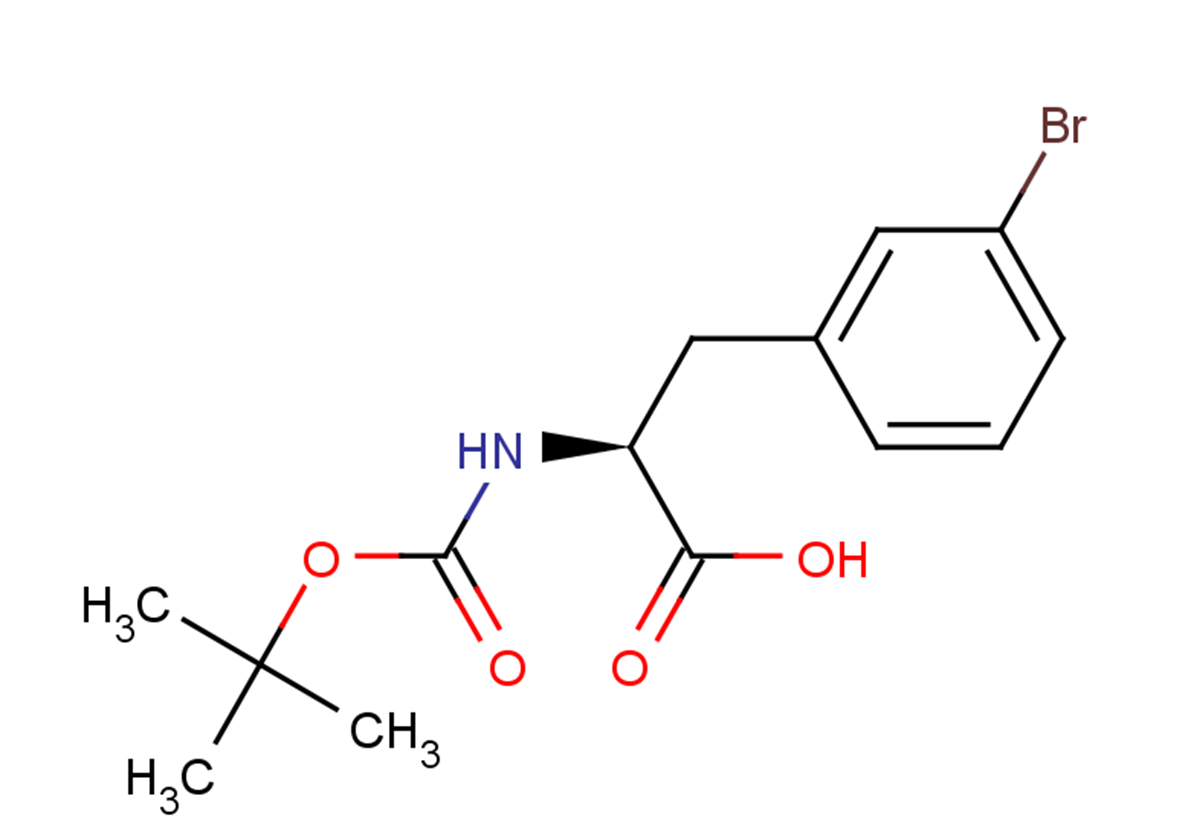 (2S)-3-(3-bromophenyl)-2-{[(tert-butoxy)carbonyl]amino}propanoic acid