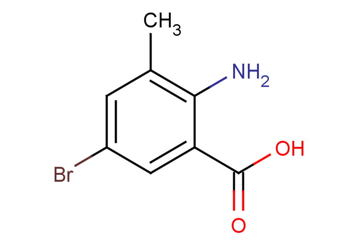 2-amino-5-bromo-3-methylbenzoic acid