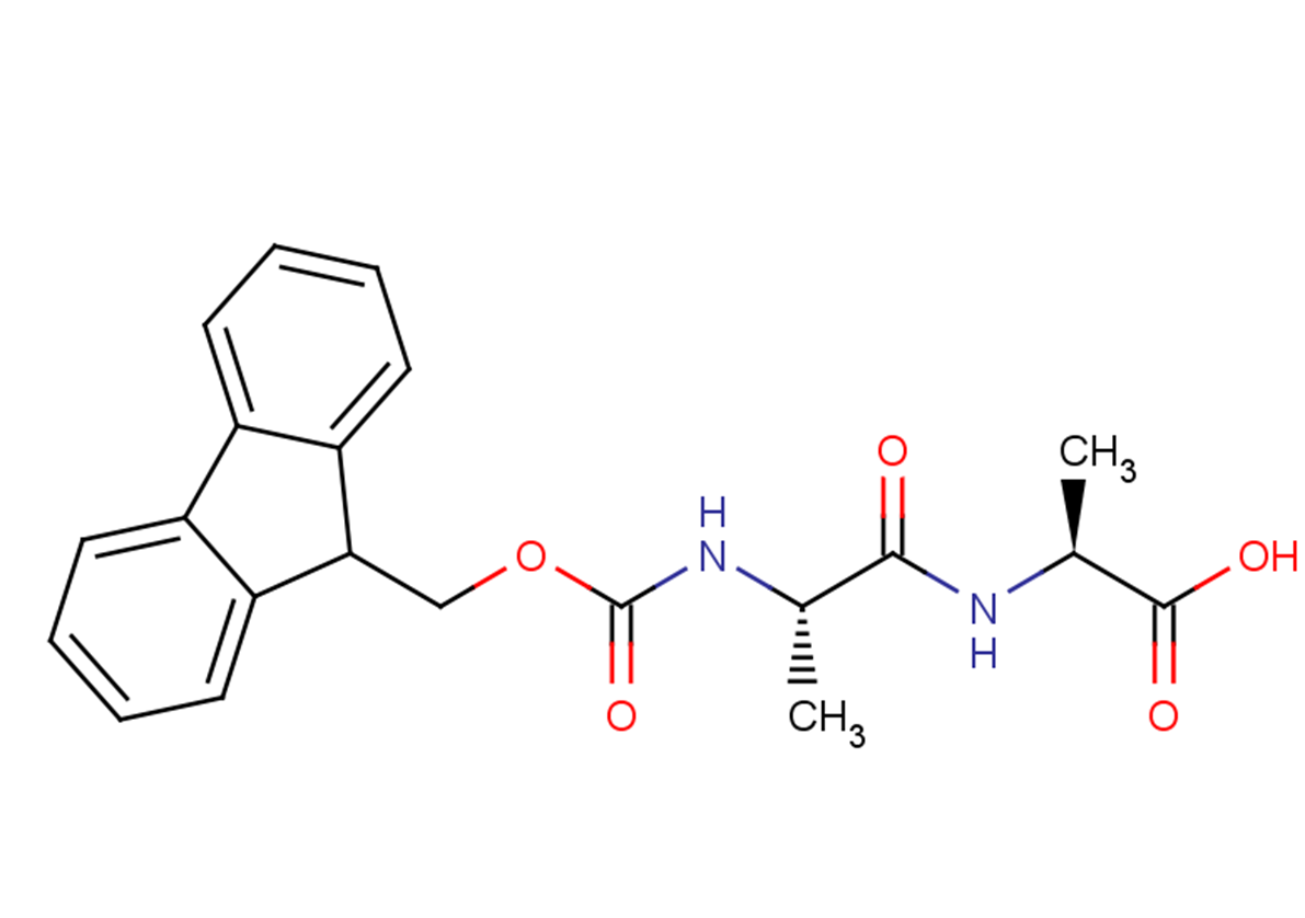 (2S)-2-[(2S)-2-{[(9H-fluoren-9-ylmethoxy)carbonyl]amino}propanamido]propanoic acid
