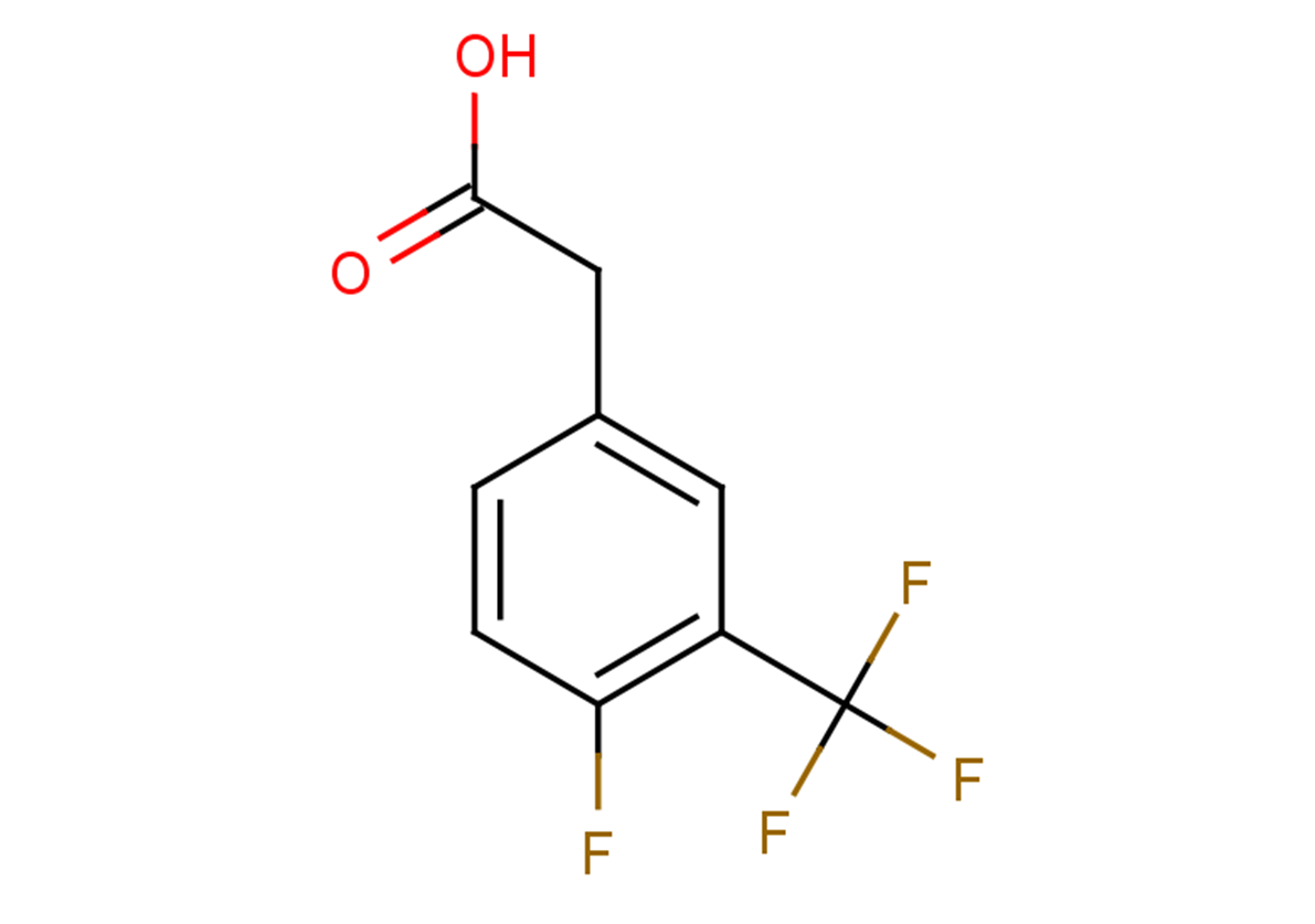 2-[4-fluoro-3-(trifluoromethyl)phenyl]acetic acid