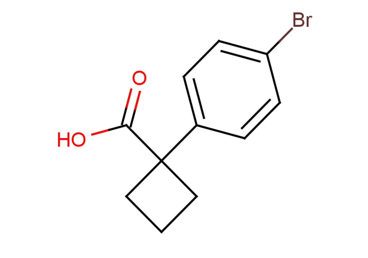 1-(4-bromophenyl)cyclobutane-1-carboxylic acid