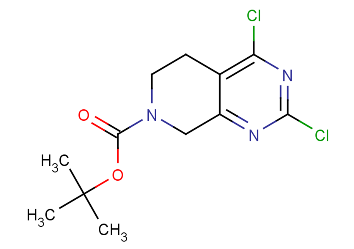 tert-butyl 2,4-dichloro-5H,6H,7H,8H-pyrido[3,4-d]pyrimidine-7-carboxylate