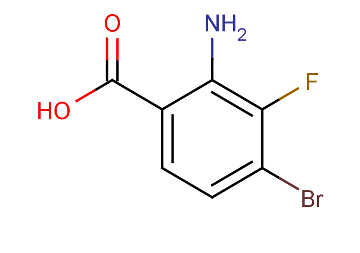 2-amino-4-bromo-3-fluorobenzoic acid