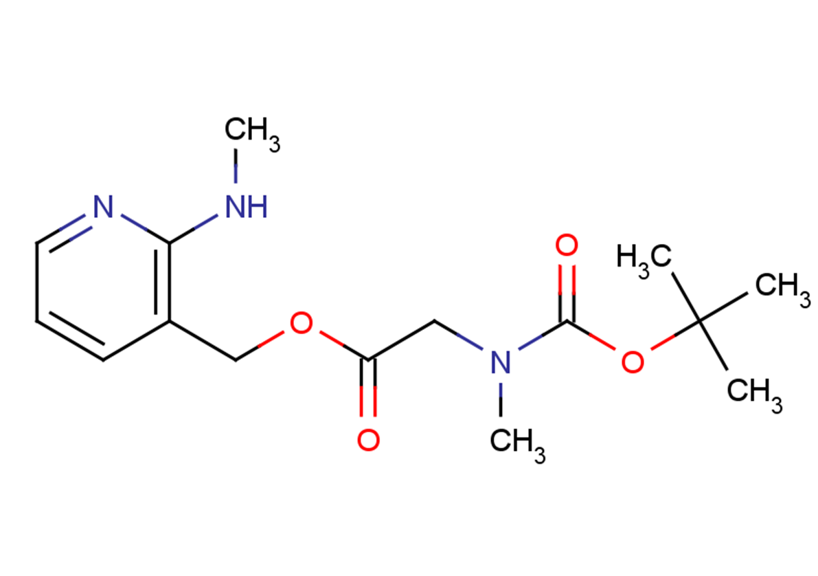 [2-(methylamino)pyridin-3-yl]methyl 2-{[(tert-butoxy)carbonyl](methyl)amino}acetate