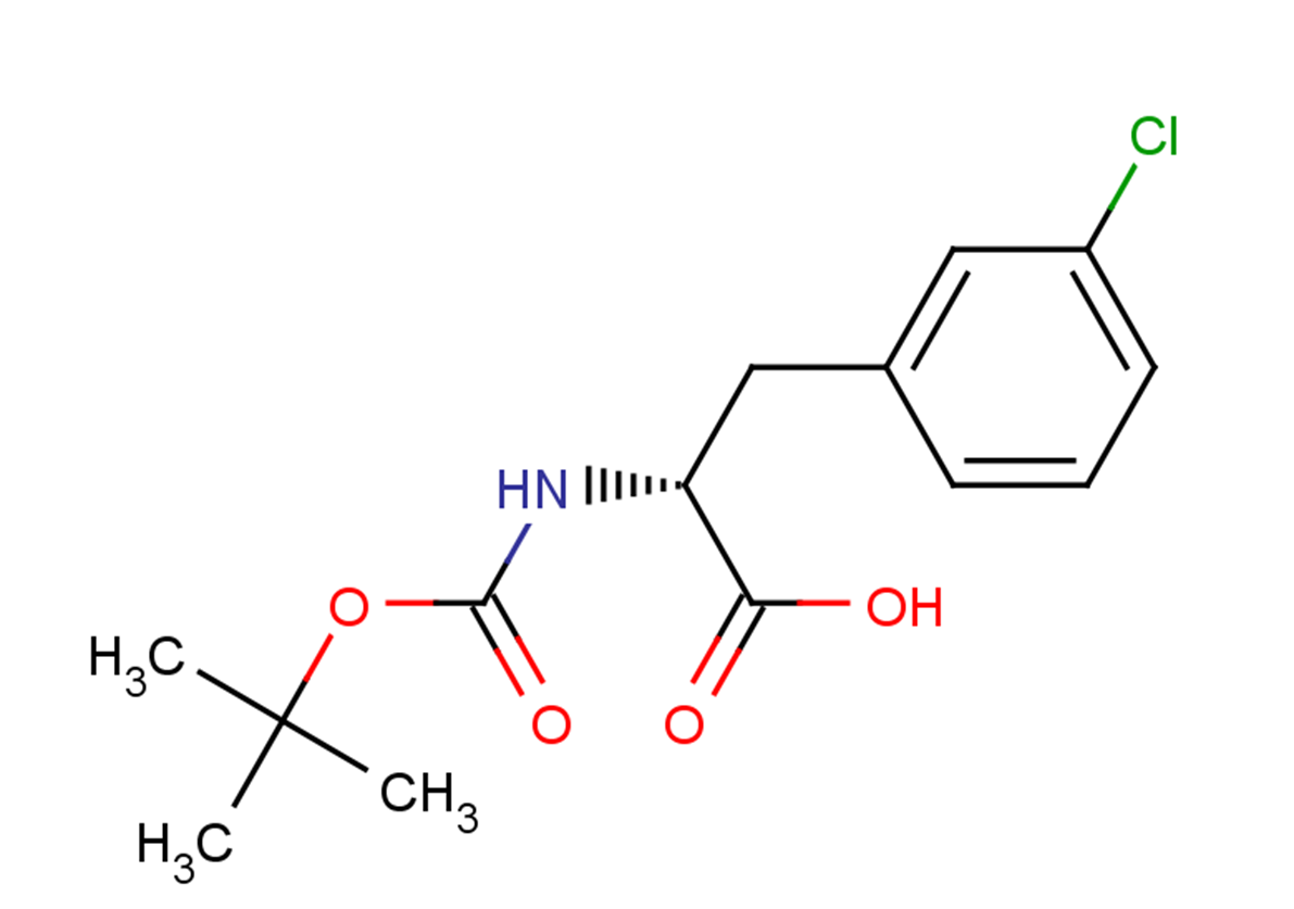 (2R)-2-{[(tert-butoxy)carbonyl]amino}-3-(3-chlorophenyl)propanoic acid