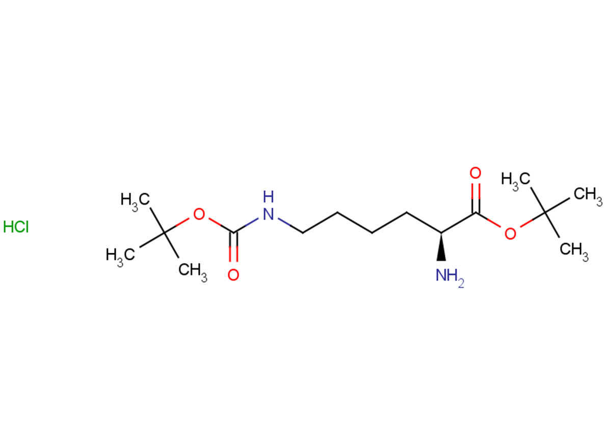 tert-butyl (2S)-2-amino-6-{[(tert-butoxy)carbonyl]amino}hexanoate hydrochloride