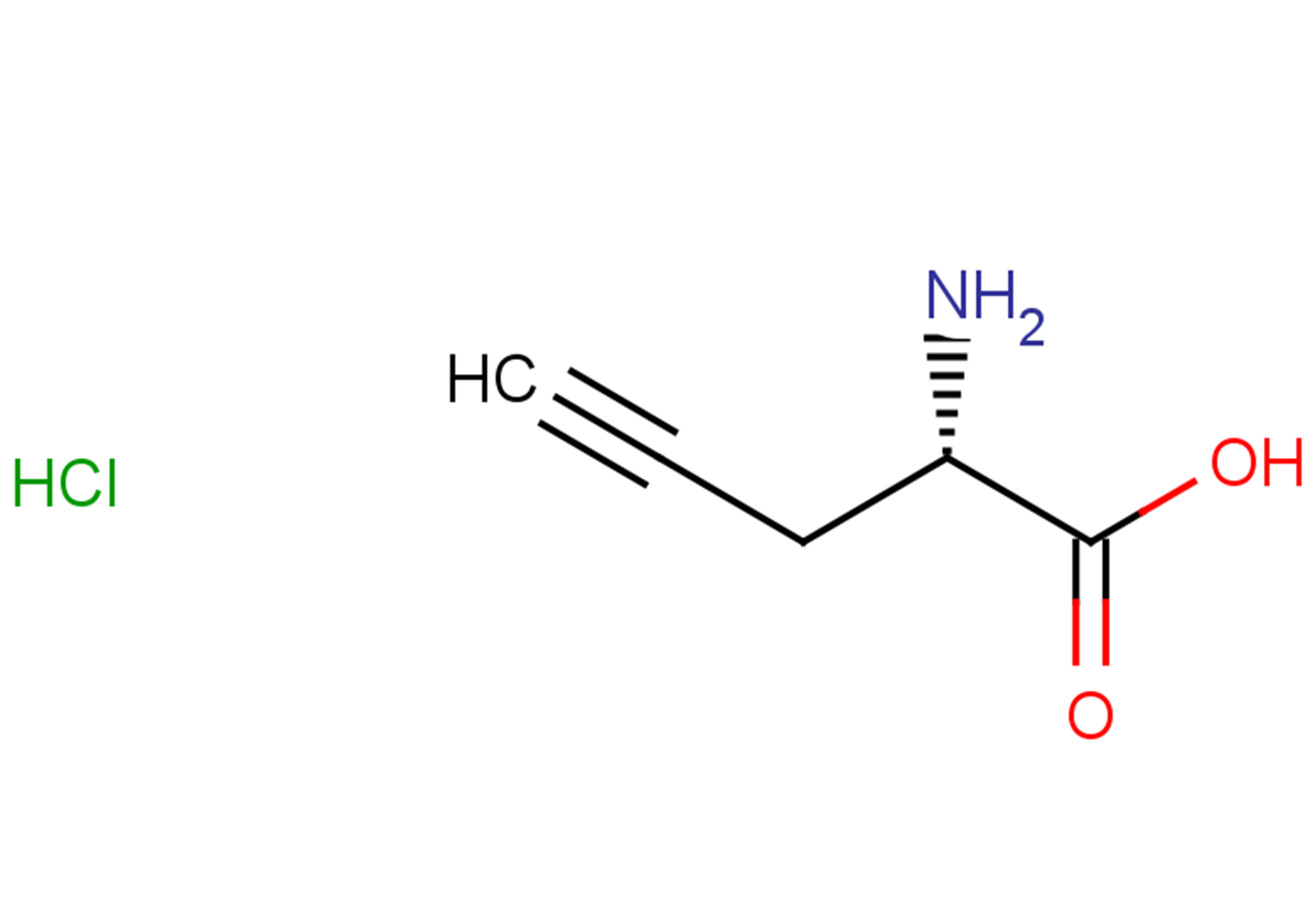 (2S)-2-aminopent-4-ynoic acid hydrochloride