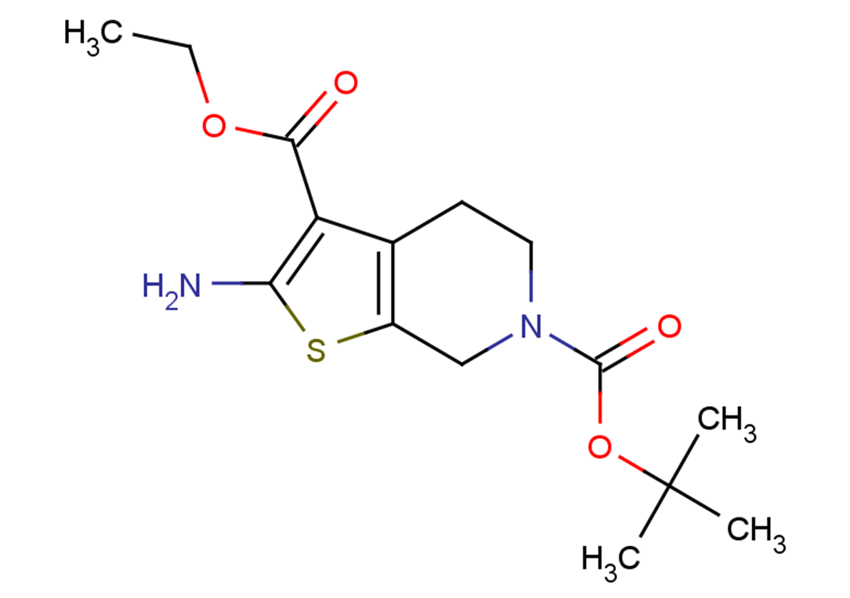 6-tert-butyl 3-ethyl 2-amino-4H,5H,6H,7H-thieno[2,3-c]pyridine-3,6-dicarboxylate