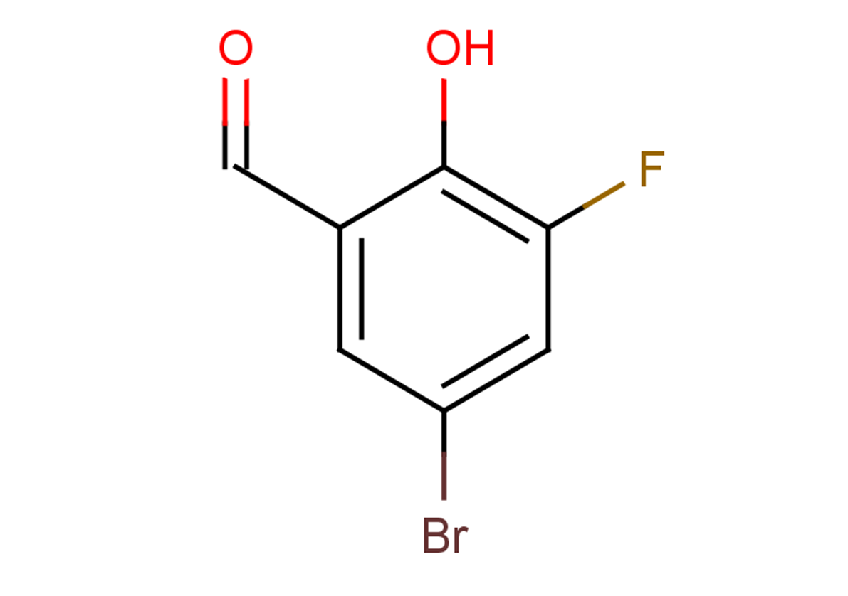 5-bromo-3-fluoro-2-hydroxybenzaldehyde