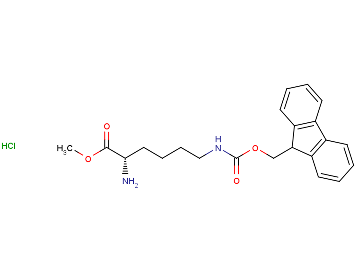 methyl (2S)-2-amino-6-{[(9H-fluoren-9-ylmethoxy)carbonyl]amino}hexanoate hydrochloride