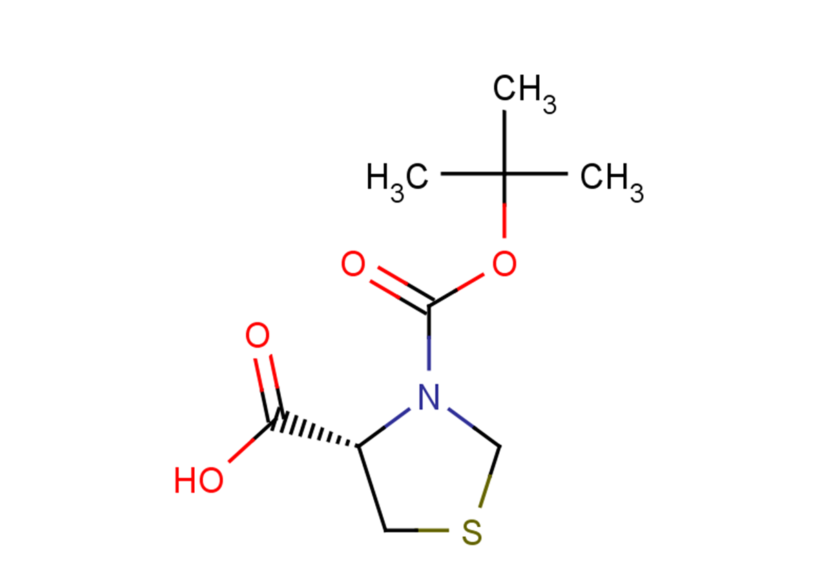 (4S)-3-[(tert-butoxy)carbonyl]-1,3-thiazolidine-4-carboxylic acid