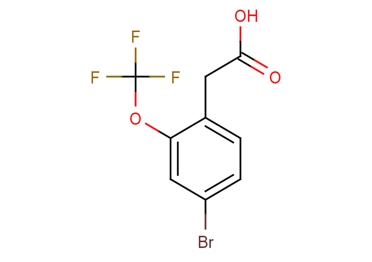 2-[4-bromo-2-(trifluoromethoxy)phenyl]acetic acid