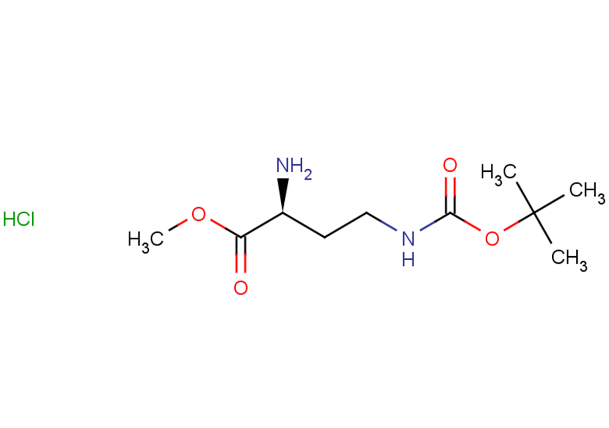 methyl (2S)-2-amino-4-{[(tert-butoxy)carbonyl]amino}butanoate hydrochloride