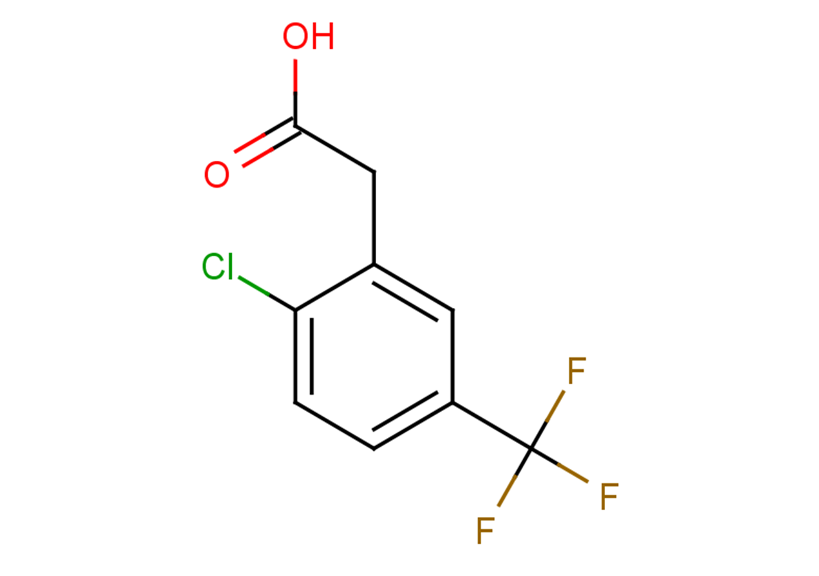 2-[2-chloro-5-(trifluoromethyl)phenyl]acetic acid