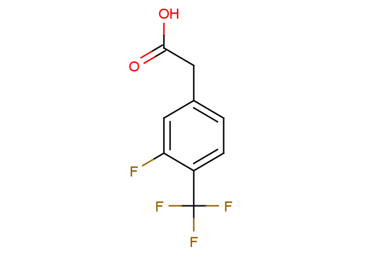 2-[3-fluoro-4-(trifluoromethyl)phenyl]acetic acid