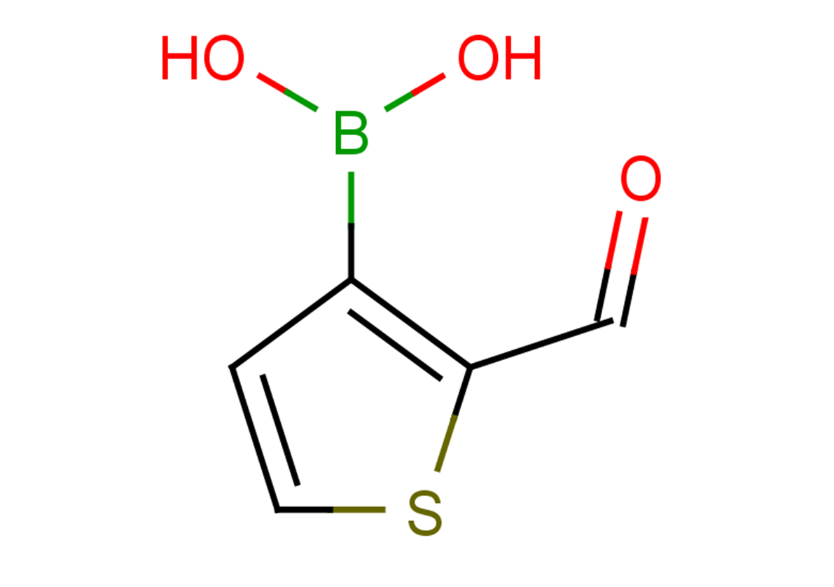 3-(dihydroxyboranyl)thiophene-2-carbaldehyde
