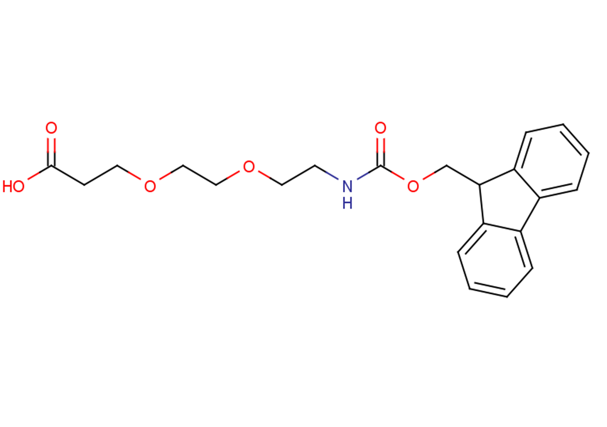 3-[2-(2-{[(9H-fluoren-9-ylmethoxy)carbonyl]amino}ethoxy)ethoxy]propanoic acid