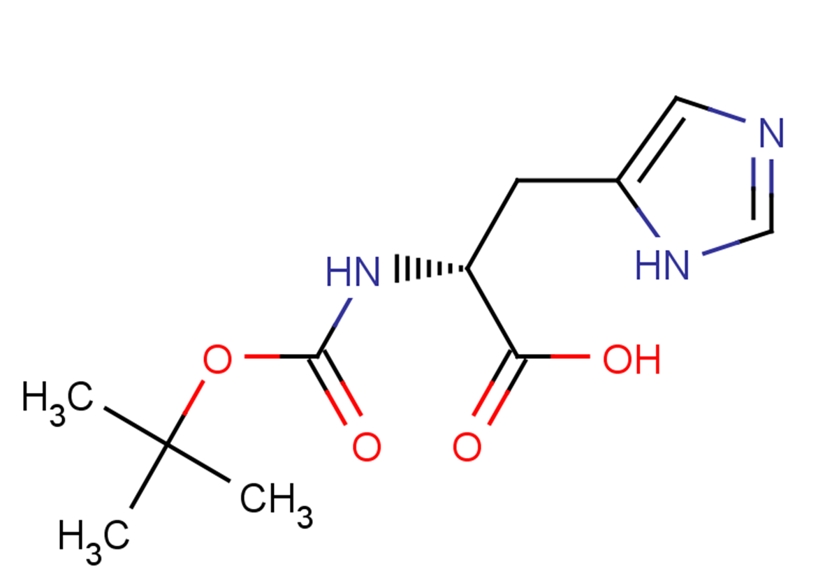 (2R)-2-{[(tert-butoxy)carbonyl]amino}-3-(1H-imidazol-5-yl)propanoic acid