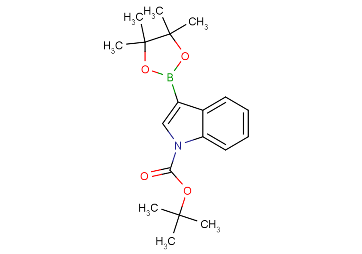 tert-butyl 3-(4,4,5,5-tetramethyl-1,3,2-dioxaborolan-2-yl)-1H-indole-1-carboxylate