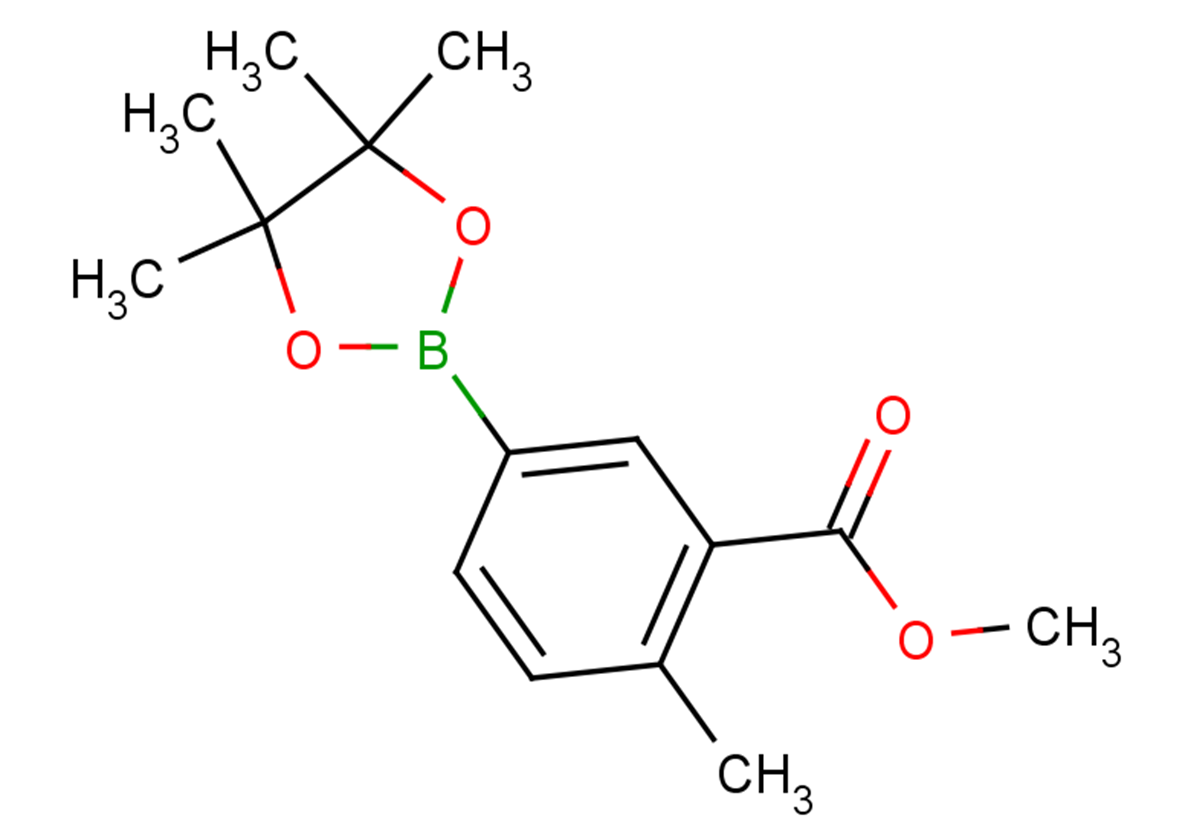 methyl 2-methyl-5-(4,4,5,5-tetramethyl-1,3,2-dioxaborolan-2-yl)benzoate