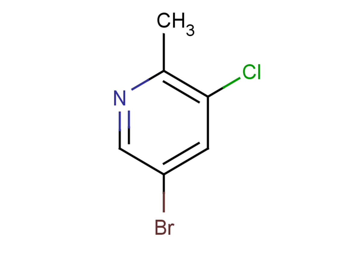 5-bromo-3-chloro-2-methylpyridine