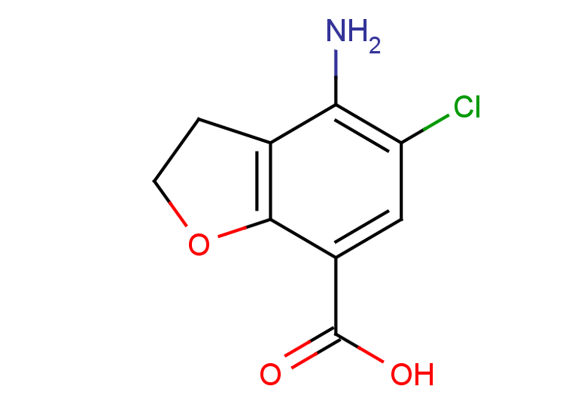 4-amino-5-chloro-2,3-dihydro-1-benzofuran-7-carboxylic acid