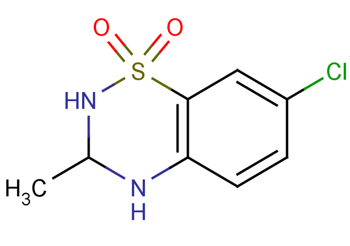 7-chloro-3-methyl-3,4-dihydro-2H-1$l^{6},2,4-benzothiadiazine-1,1-dione