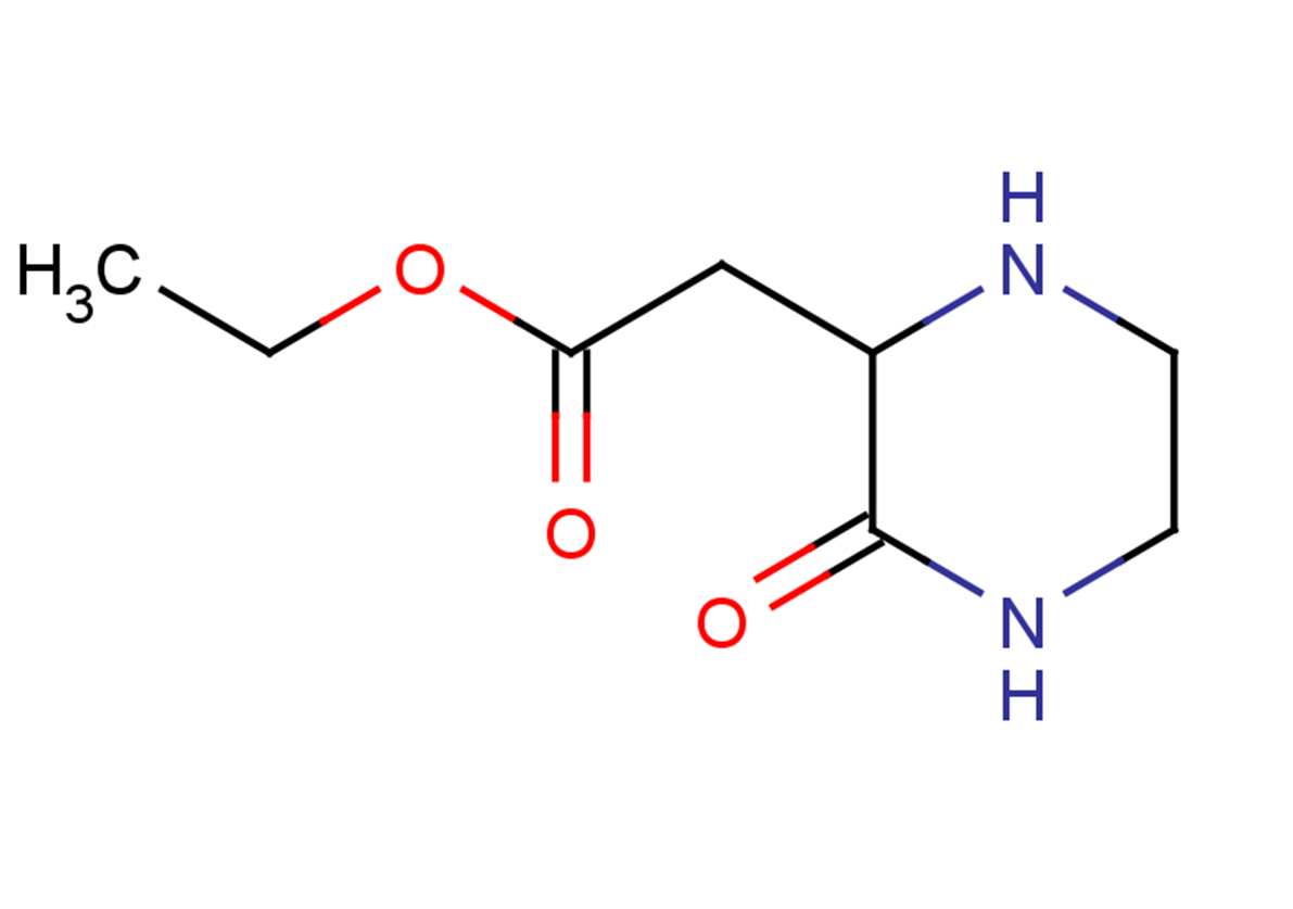 ethyl 2-(3-oxopiperazin-2-yl)acetate