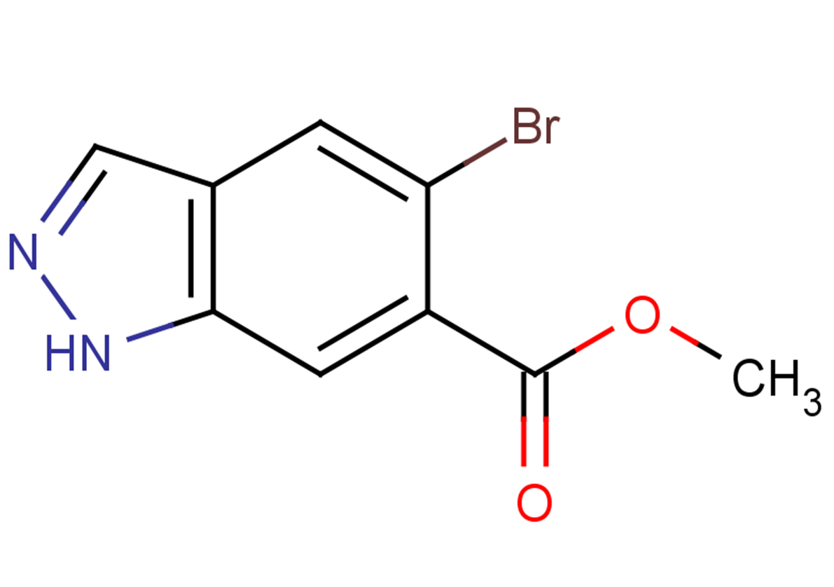 methyl 5-bromo-1H-indazole-6-carboxylate