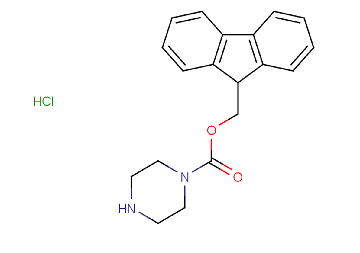9H-fluoren-9-ylmethyl piperazine-1-carboxylate hydrochloride