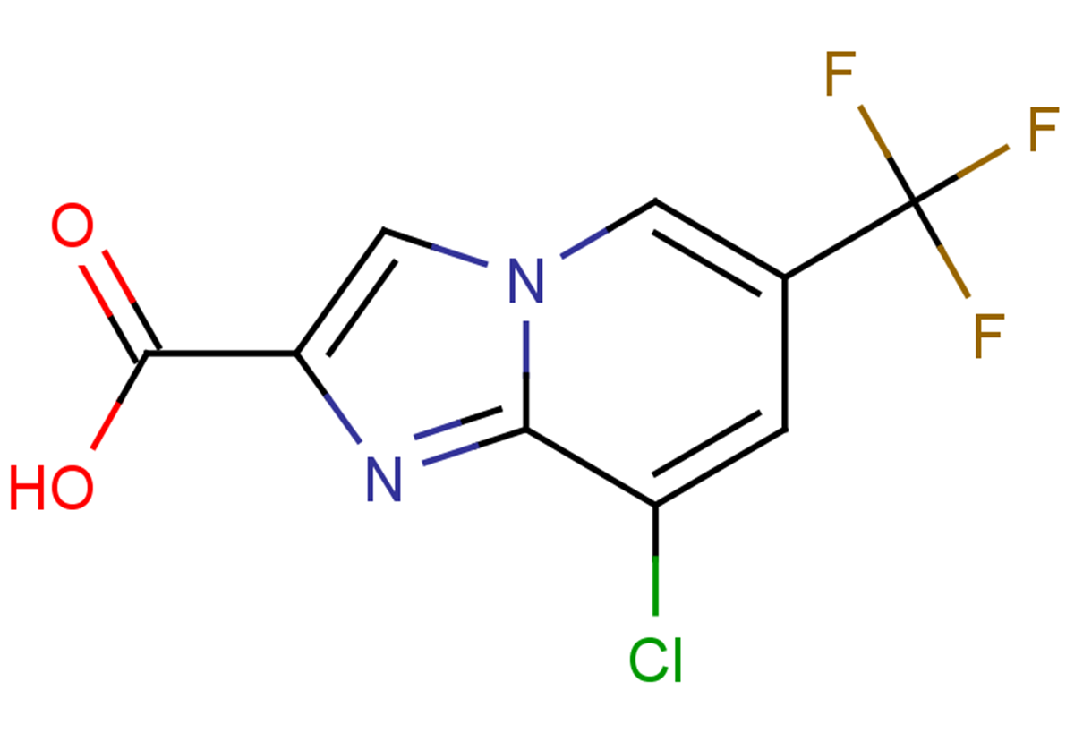 8-chloro-6-(trifluoromethyl)imidazo[1,2-a]pyridine-2-carboxylic acid