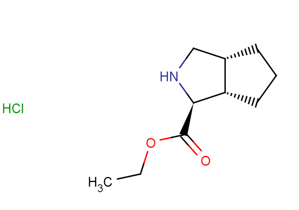 ethyl (1S,3aR,6aS)-octahydrocyclopenta[c]pyrrole-1-carboxylate hydrochloride