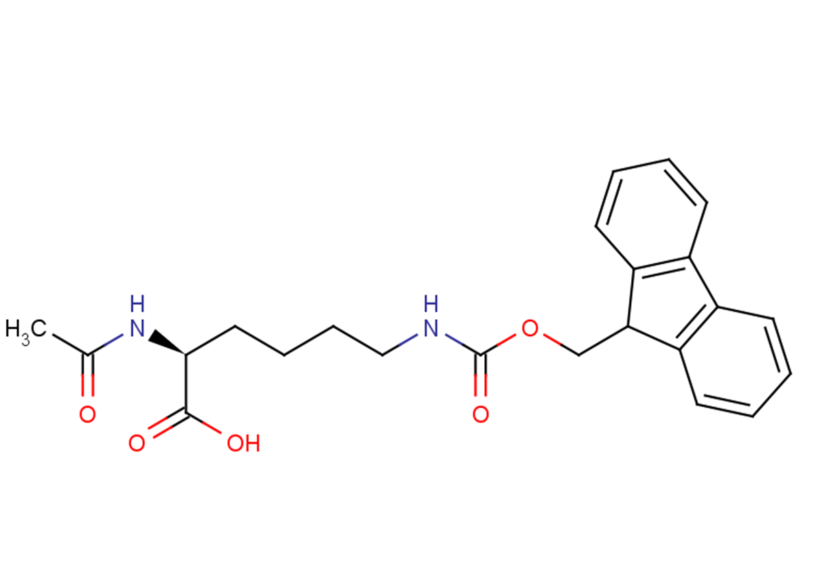(2S)-2-acetamido-6-{[(9H-fluoren-9-ylmethoxy)carbonyl]amino}hexanoic acid