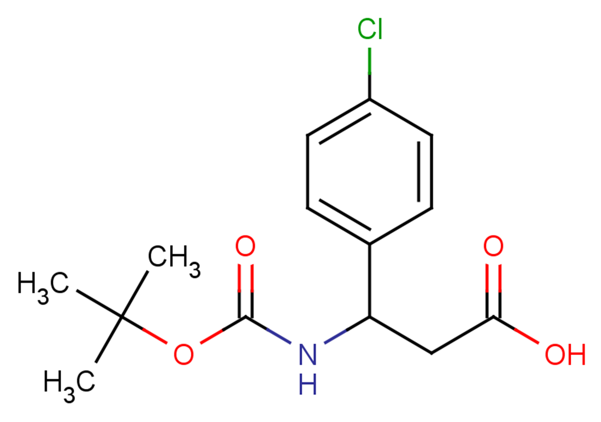 3-{[(tert-butoxy)carbonyl]amino}-3-(4-chlorophenyl)propanoic acid