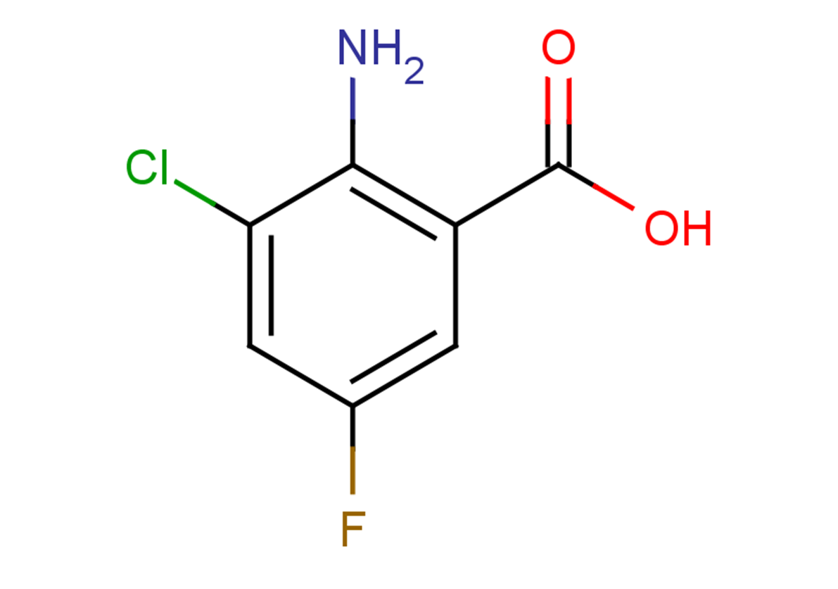 2-amino-3-chloro-5-fluorobenzoic acid