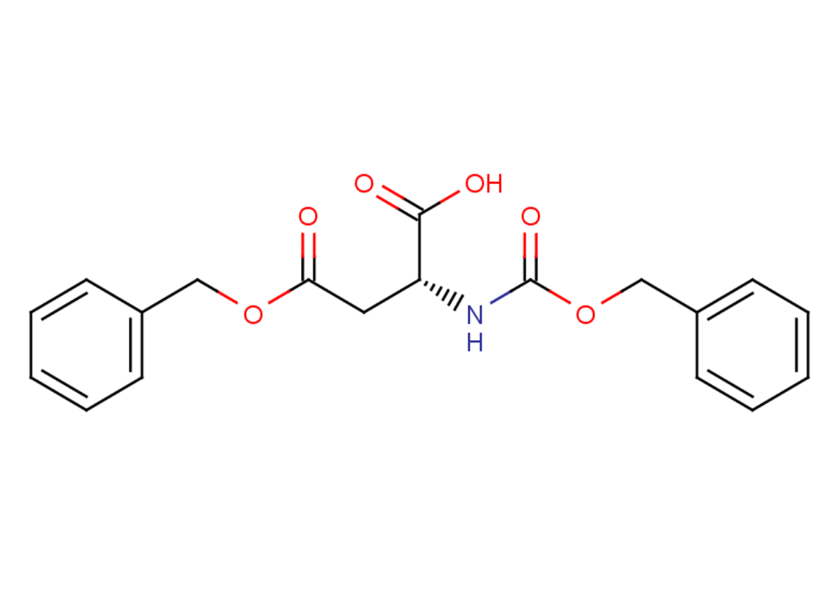 (2R)-4-(benzyloxy)-2-{[(benzyloxy)carbonyl]amino}-4-oxobutanoic acid