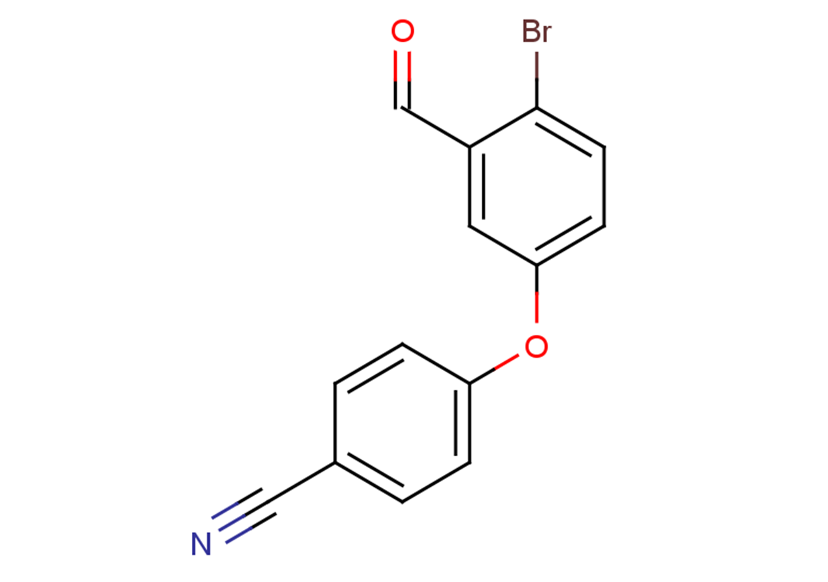 4-(4-bromo-3-formylphenoxy)benzonitrile