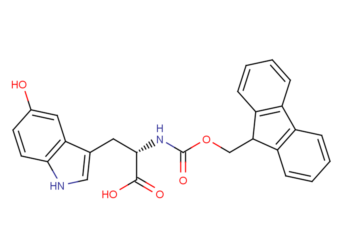 (2S)-2-{[(9H-fluoren-9-ylmethoxy)carbonyl]amino}-3-(5-hydroxy-1H-indol-3-yl)propanoic acid