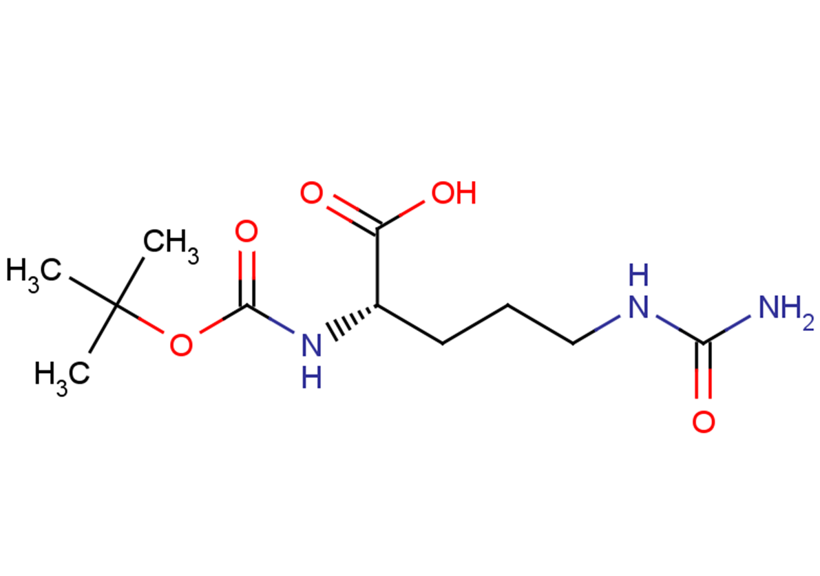 (2S)-2-{[(tert-butoxy)carbonyl]amino}-5-(carbamoylamino)pentanoic acid