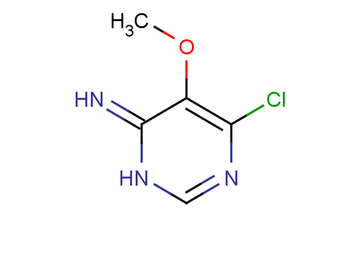 6-chloro-5-methoxy-3,4-dihydropyrimidin-4-imine