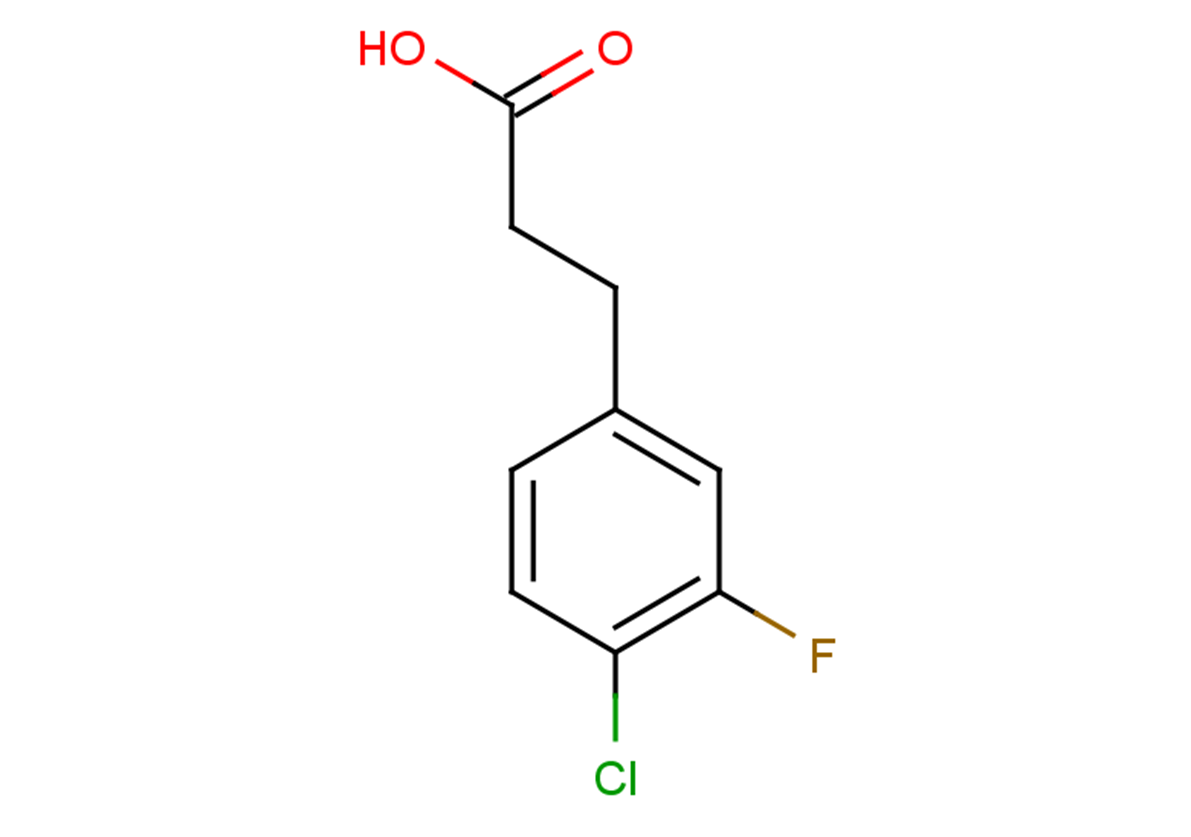 3-(4-chloro-3-fluorophenyl)propanoic acid