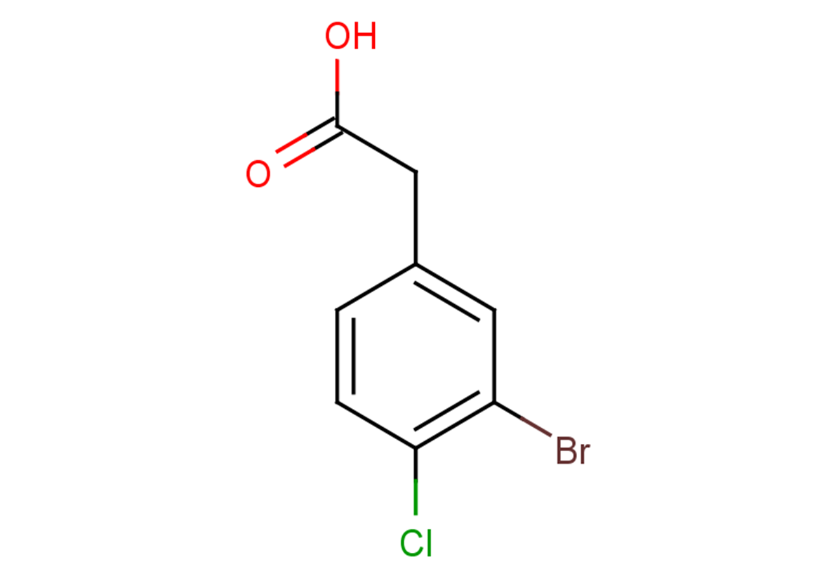 2-(3-bromo-4-chlorophenyl)acetic acid