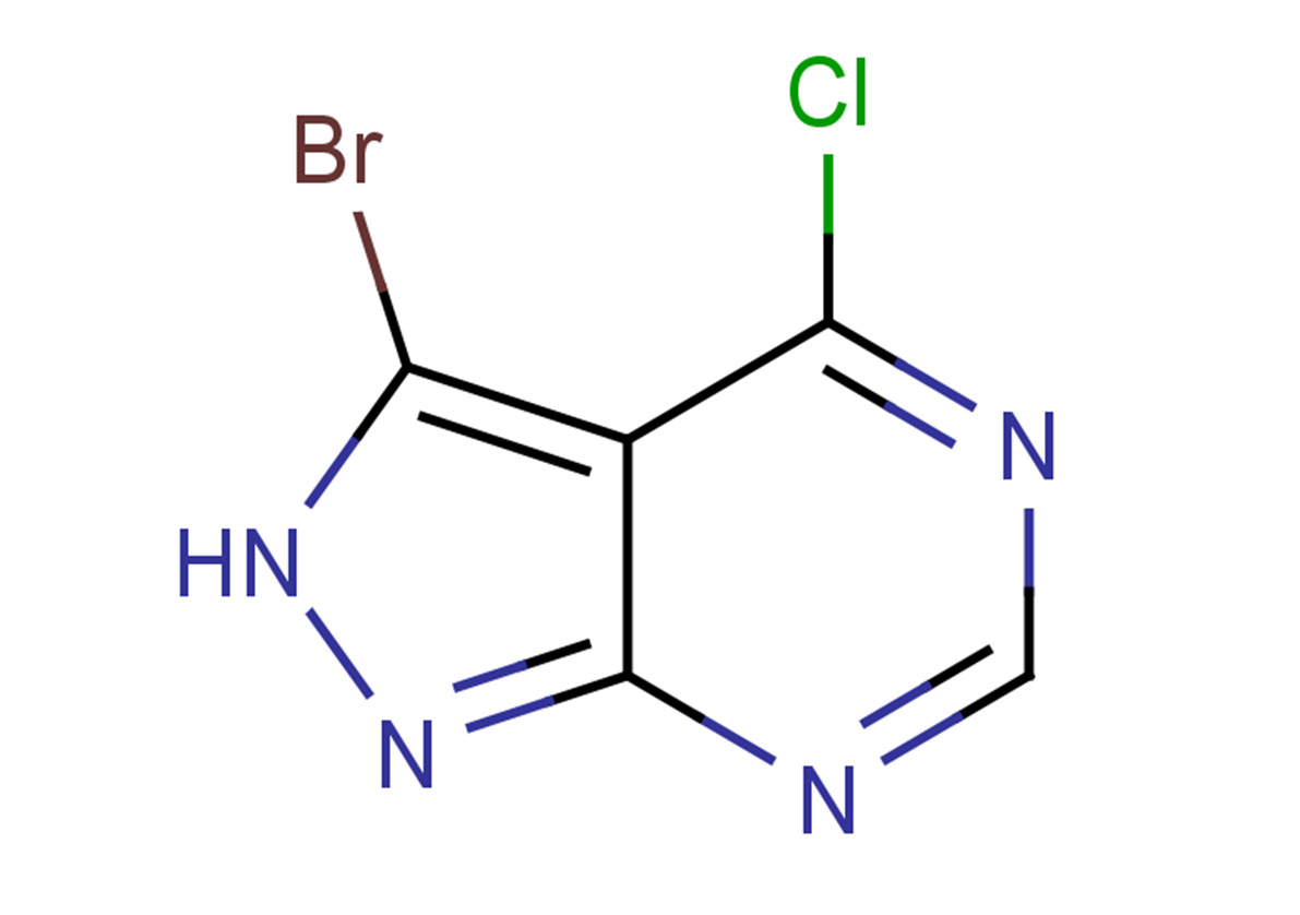 3-bromo-4-chloro-2H-pyrazolo[3,4-d]pyrimidine