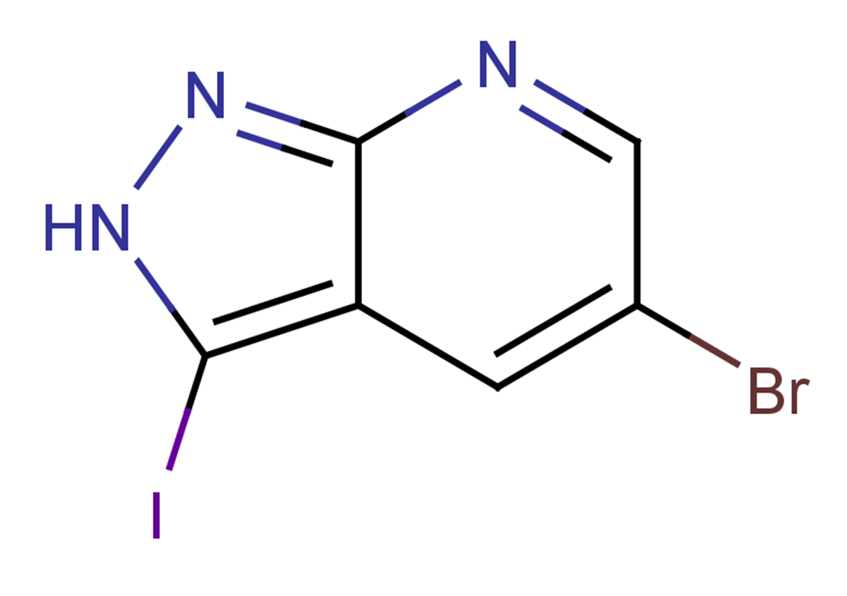 5-bromo-3-iodo-2H-pyrazolo[3,4-b]pyridine
