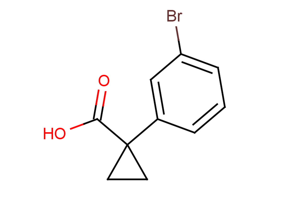 1-(3-bromophenyl)cyclopropane-1-carboxylic acid