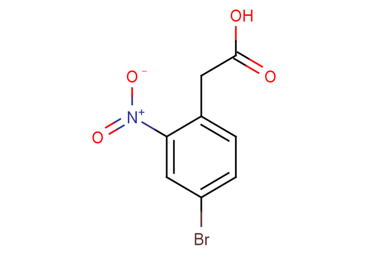 2-(4-bromo-2-nitrophenyl)acetic acid