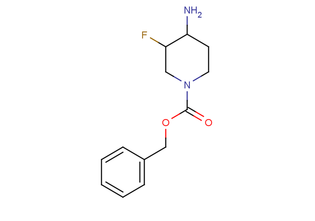 benzyl 4-amino-3-fluoropiperidine-1-carboxylate