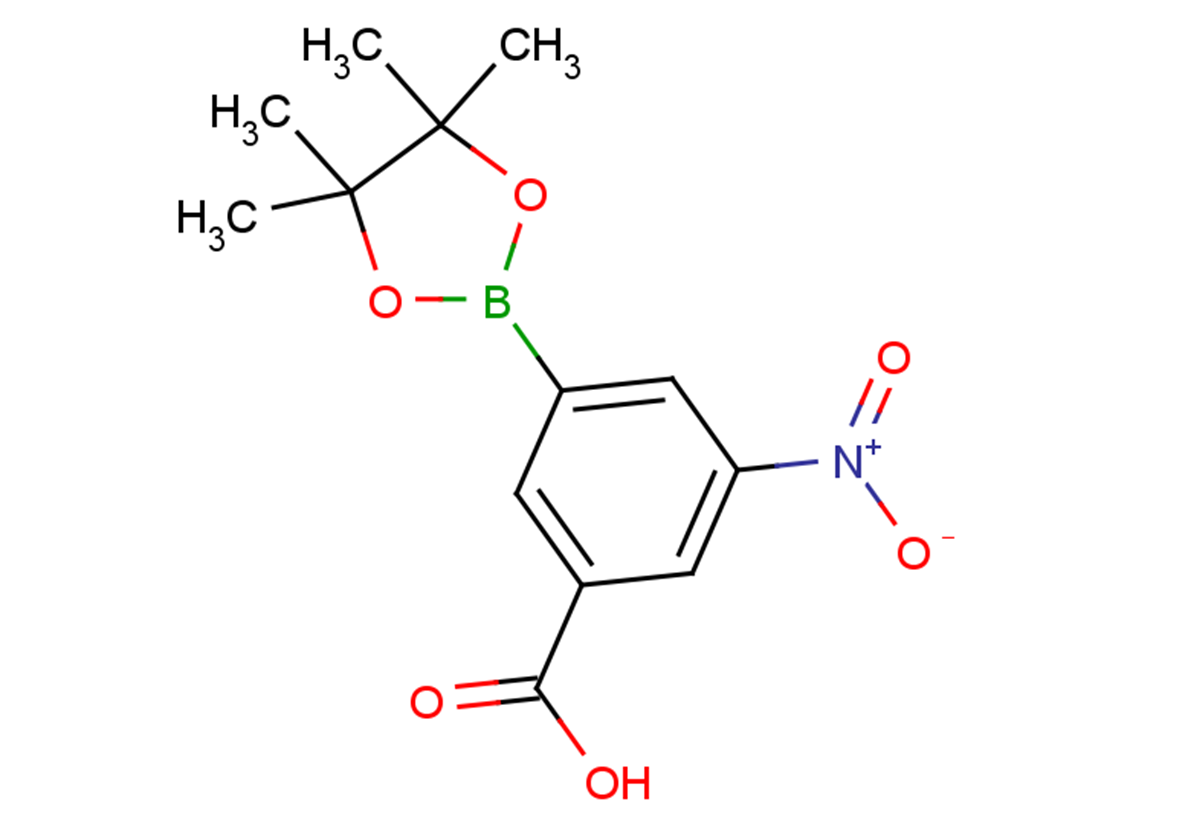 3-nitro-5-(4,4,5,5-tetramethyl-1,3,2-dioxaborolan-2-yl)benzoic acid