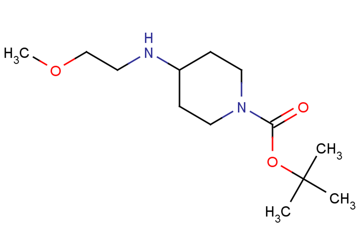 tert-butyl 4-[(2-methoxyethyl)amino]piperidine-1-carboxylate