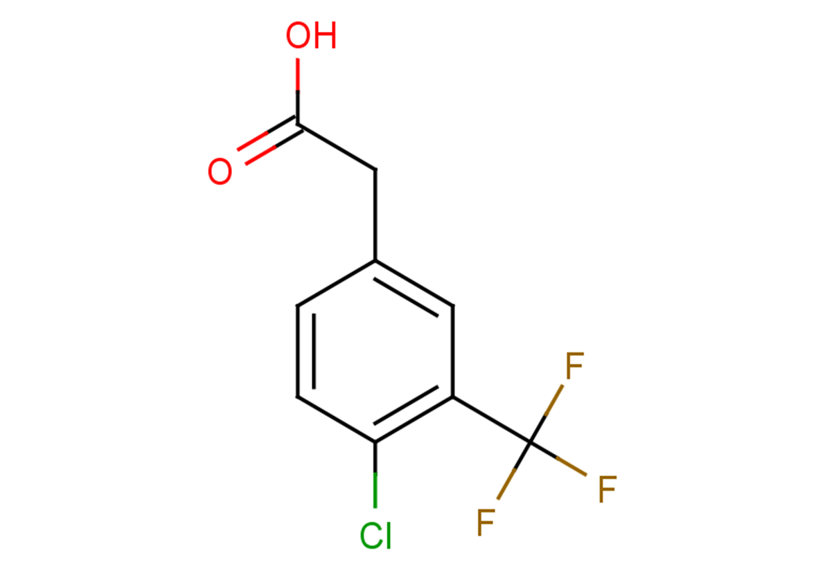 2-[4-chloro-3-(trifluoromethyl)phenyl]acetic acid